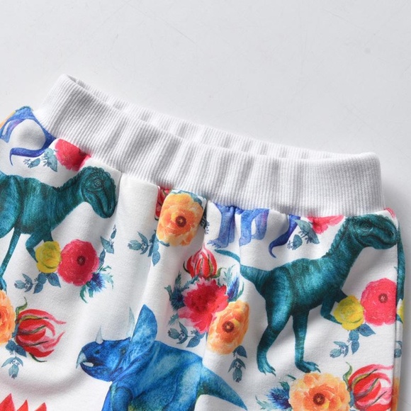 Girls Dinosaur Tee & Shorts Set - Picture 11 of 12